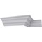 Ekena Millwork 3"H x 3"P x 4 1/4"F x 94 1/2"L Crendon Bead and Barrel Crown Moulding MLD02X02X04CR - alternate 9